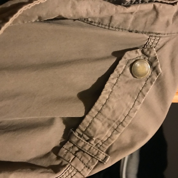 Zara Woman Green Utility Anorak Jacket sz S - Picture 6 of 7